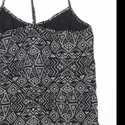 Womens UK Size 8 NEXT Grey Basic Tank