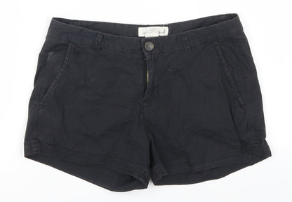 H&M Womens Grey   Hot Pants Shorts Size 6