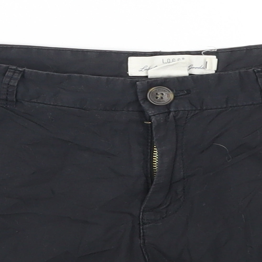 H&M Womens Grey   Hot Pants Shorts Size 6