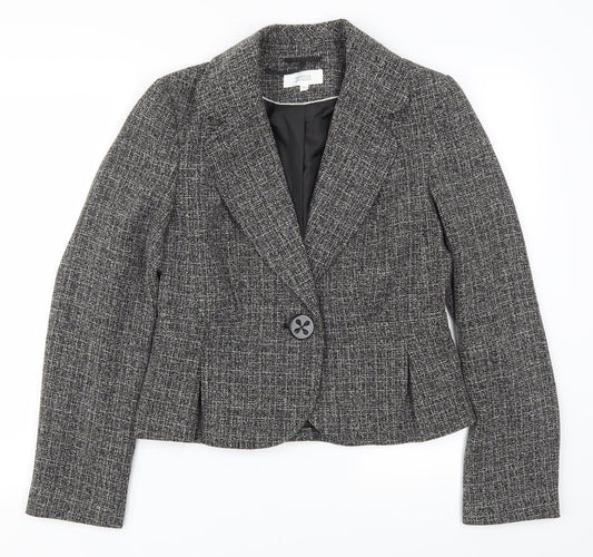 Marks and Spencer Womens Grey   Jacket Suit Jacket Size 12