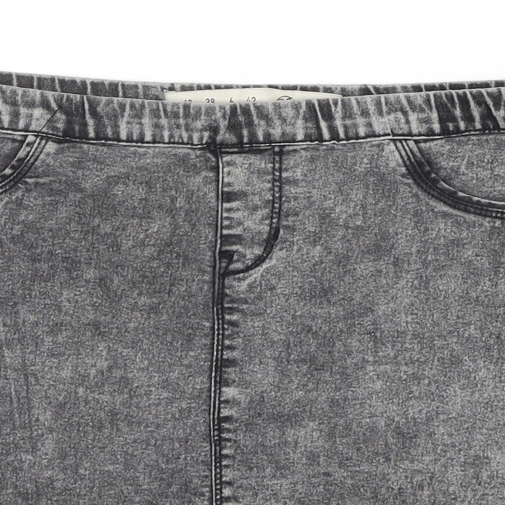 Womens UK Size 10 Denim Co. Straight & Pencil Denim Skirt