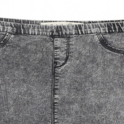Womens UK Size 10 Denim Co. Straight & Pencil Denim Skirt