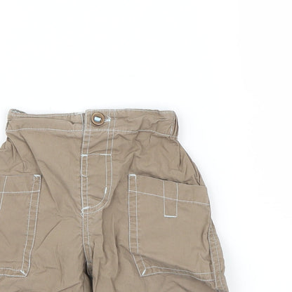 Earlydays Boys Brown   Cargo Trousers Size 12-18 Months