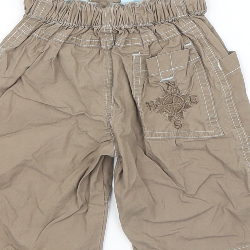 Earlydays Boys Brown   Cargo Trousers Size 12-18 Months