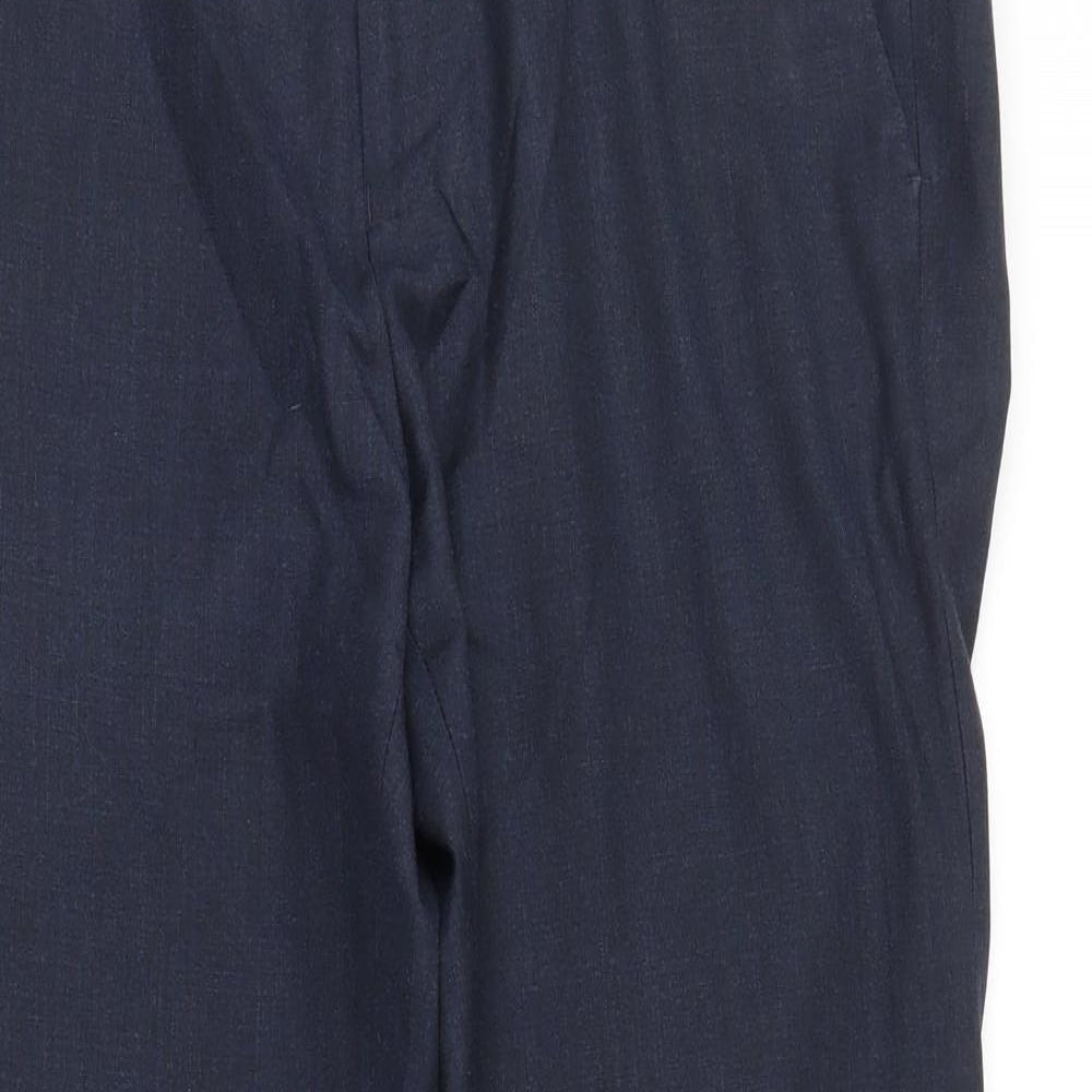 George Mens Blue   Trousers  Size 35 in L28 in