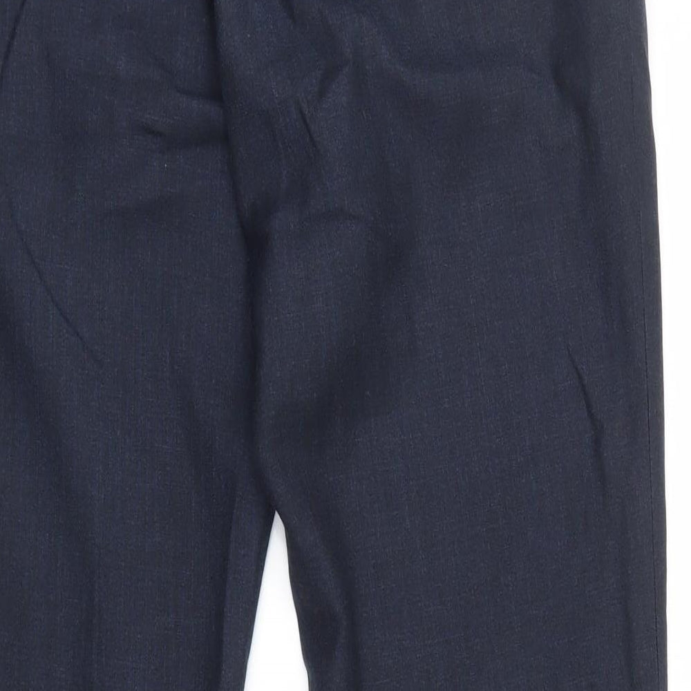 George Mens Blue   Trousers  Size 35 in L28 in