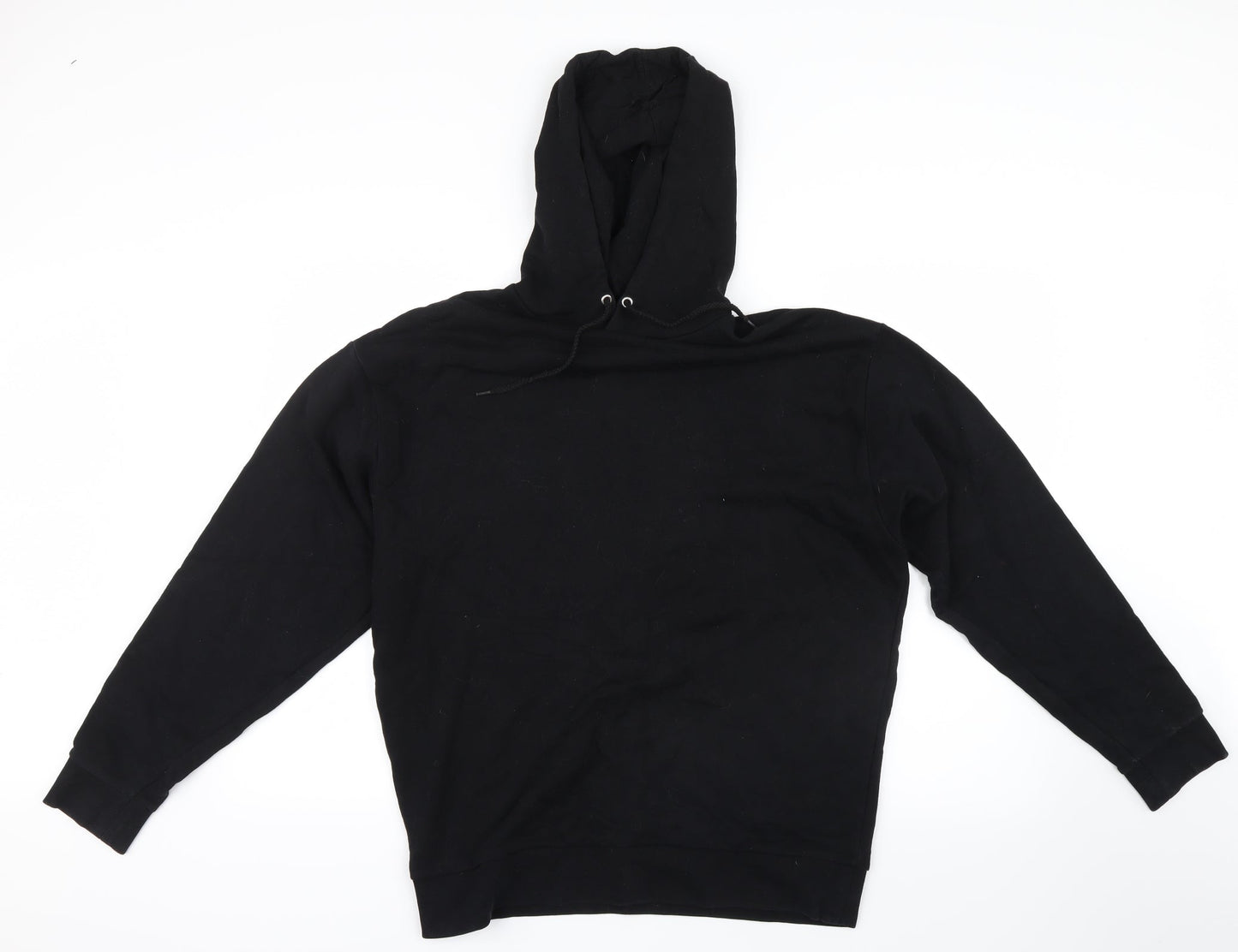 Mens UK Size S ASOS Black Pullover Hoodie
