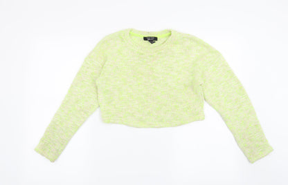 New Look Girls Yellow   Pullover Jumper Size 12-13 Years
