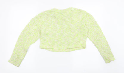 New Look Girls Yellow   Pullover Jumper Size 12-13 Years