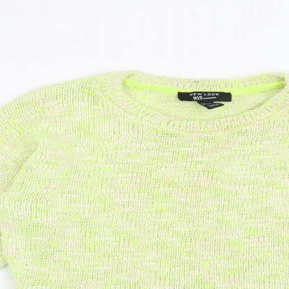 New Look Girls Yellow   Pullover Jumper Size 12-13 Years