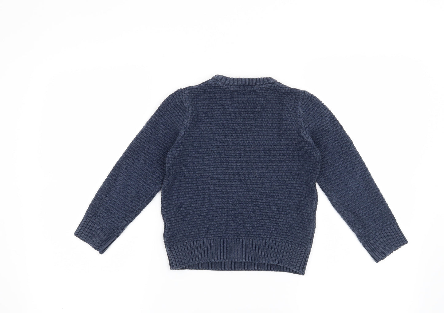 Blue Zoo Boys Blue   Pullover Jumper Size 5-6 Years