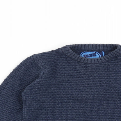 Blue Zoo Boys Blue   Pullover Jumper Size 5-6 Years