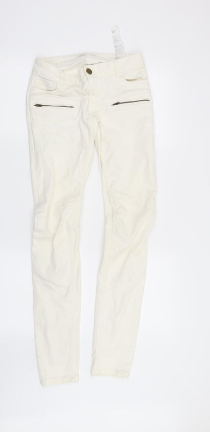 Preworn Womens Beige   Straight Jeans Size 30 in L31 in