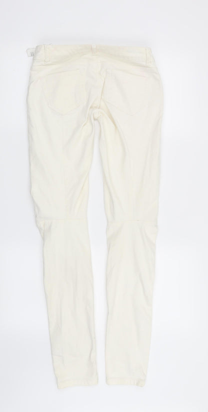 Preworn Womens Beige   Straight Jeans Size 30 in L31 in