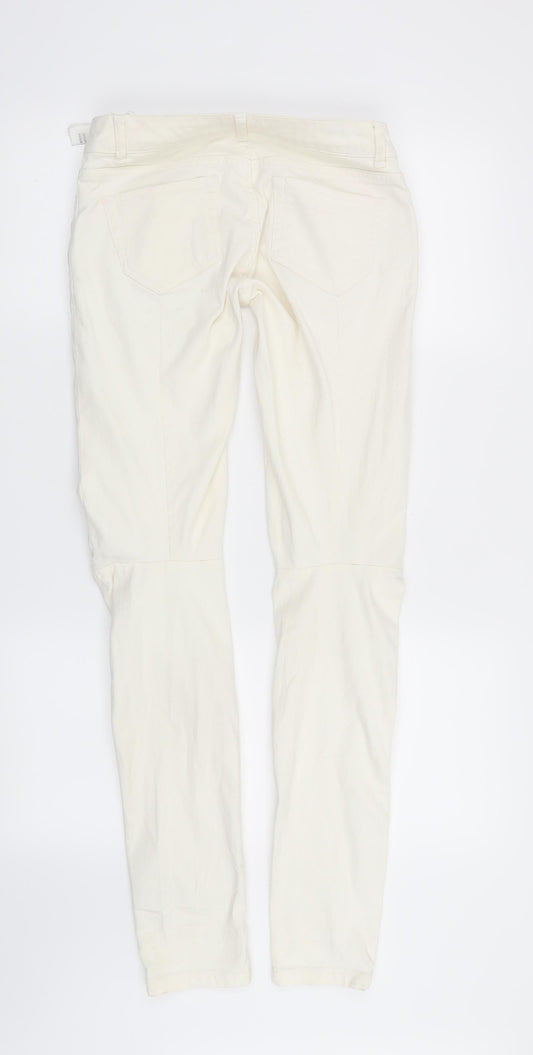 Preworn Womens Beige   Straight Jeans Size 30 in L31 in