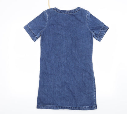 Glamourous Womens Blue   Shift  Size XS