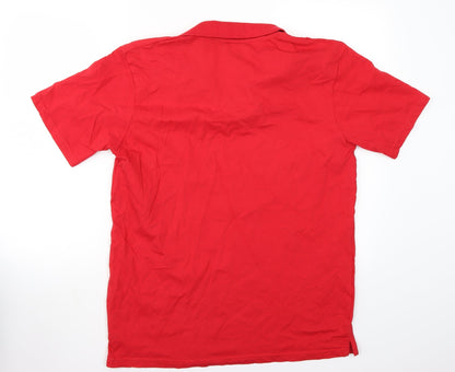 Atlas for Men Mens Red    Polo Size M