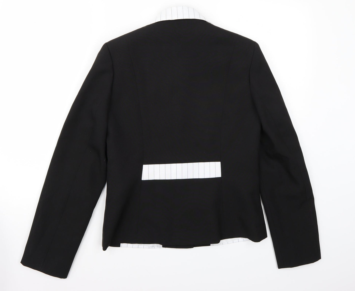 Womens UK Size  Preworn Regular Black Blazer