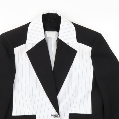 Womens UK Size  Preworn Regular Black Blazer