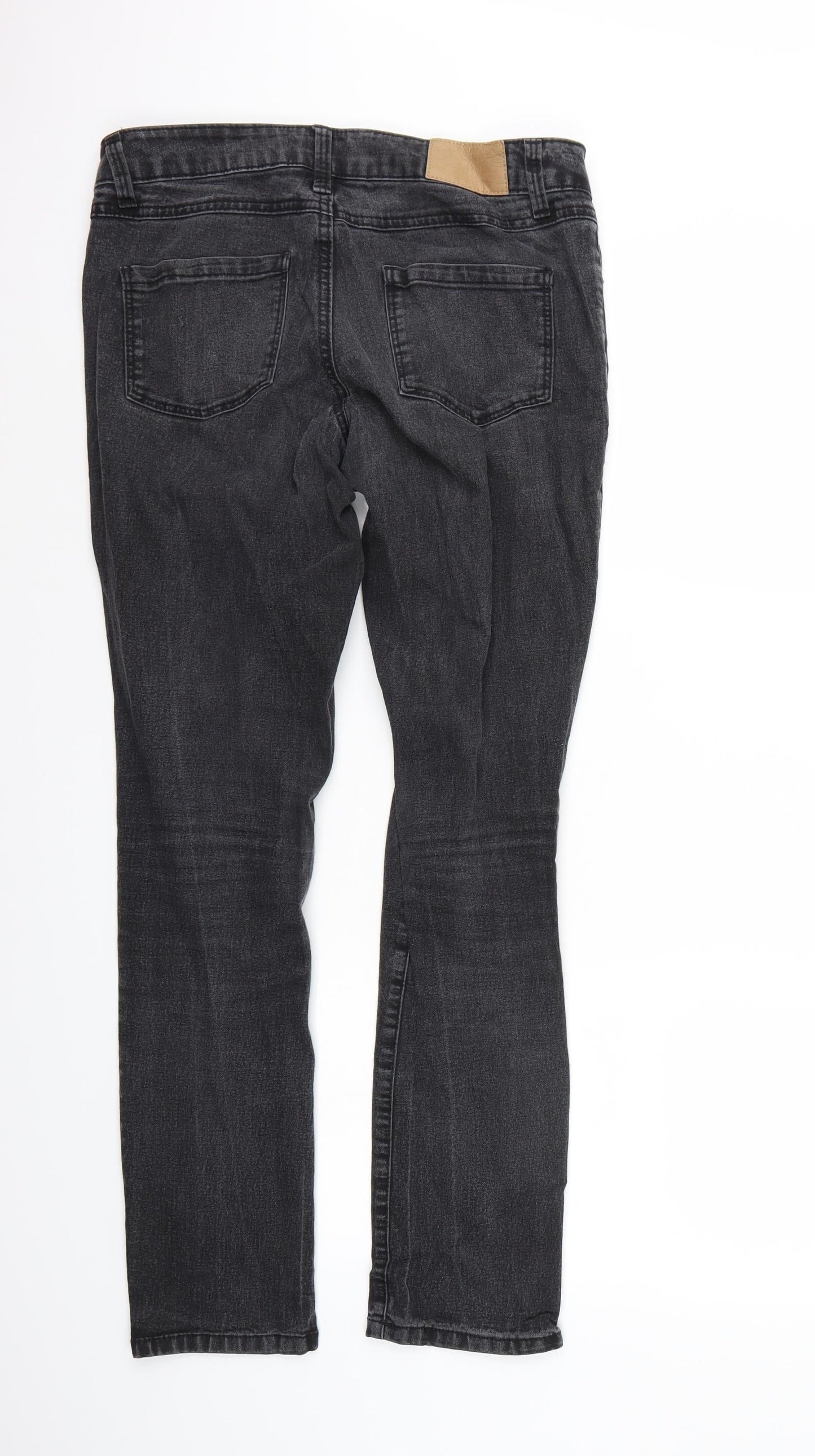 Dorothy Perkins Womens Black   Straight Jeans Size 8 L29 in