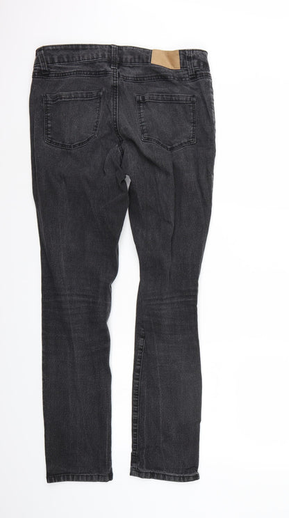 Dorothy Perkins Womens Black   Straight Jeans Size 8 L29 in