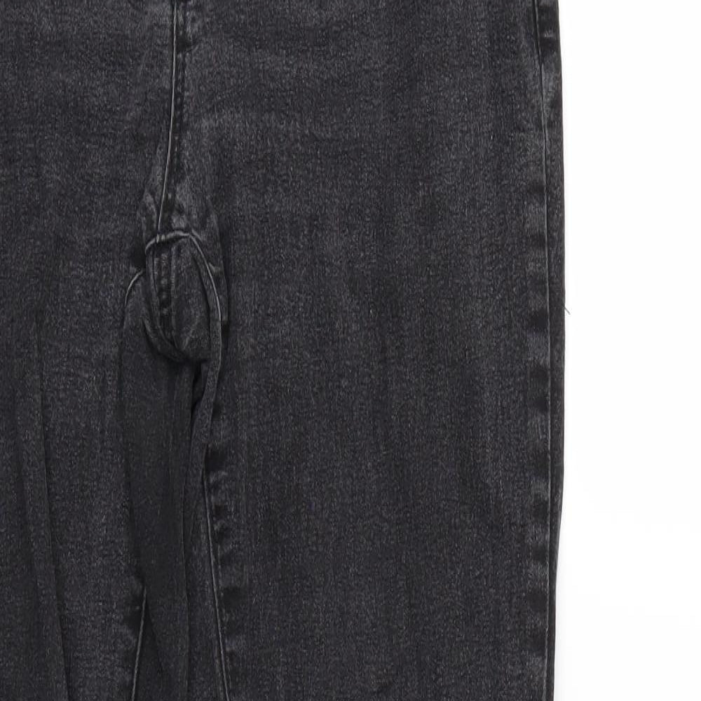 Dorothy Perkins Womens Black   Straight Jeans Size 8 L29 in