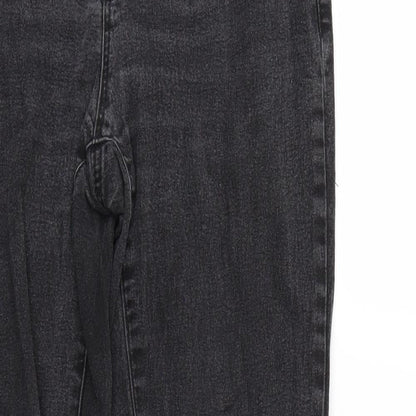 Dorothy Perkins Womens Black   Straight Jeans Size 8 L29 in