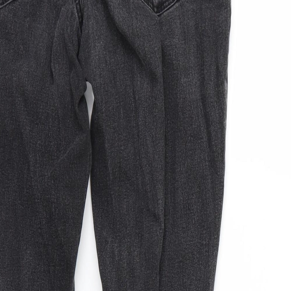 Dorothy Perkins Womens Black   Straight Jeans Size 8 L29 in