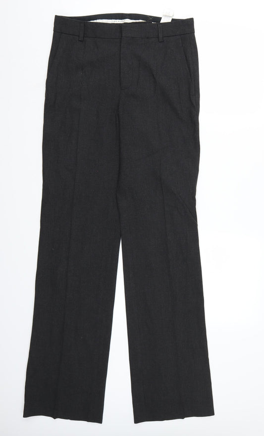 Womens UK Size 36 Zara Regular Fit  Grey Trousers