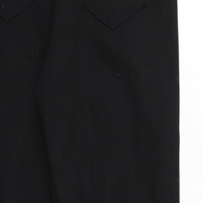 H&M Girls Black   Cropped Jeans Size 11 Years