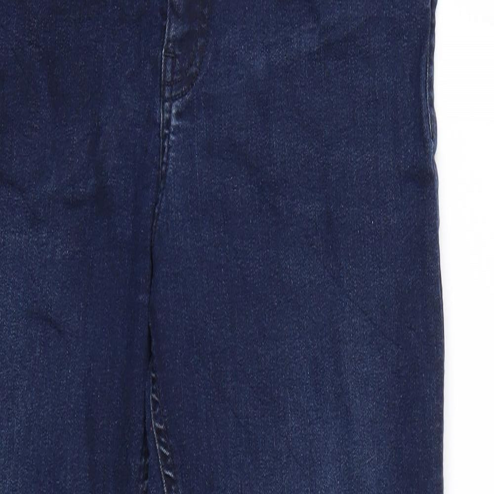 Womens UK Size 8 H&M Regular Fit Straight Blue Jeans