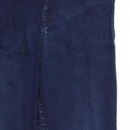 Womens UK Size 8 H&M Regular Fit Straight Blue Jeans