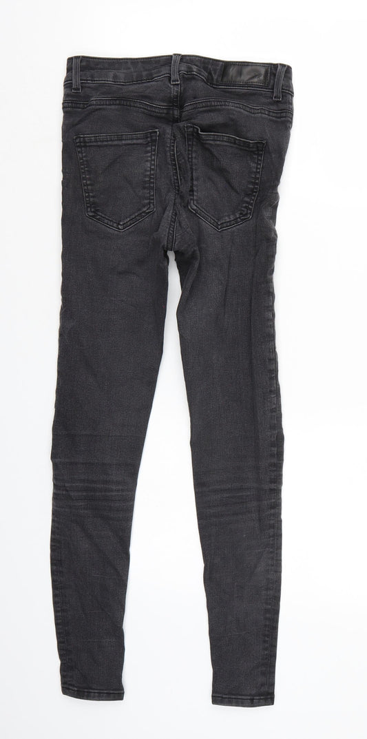Never denim Womens Black   Straight Jeans Size XS L25 in