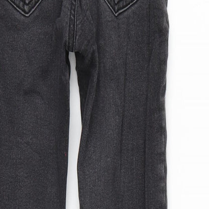 Never denim Womens Black   Straight Jeans Size XS L25 in