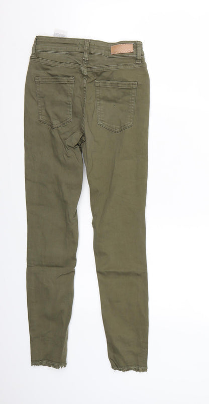 Only Womens Green   Skinny Jeans Size XS L25 in
