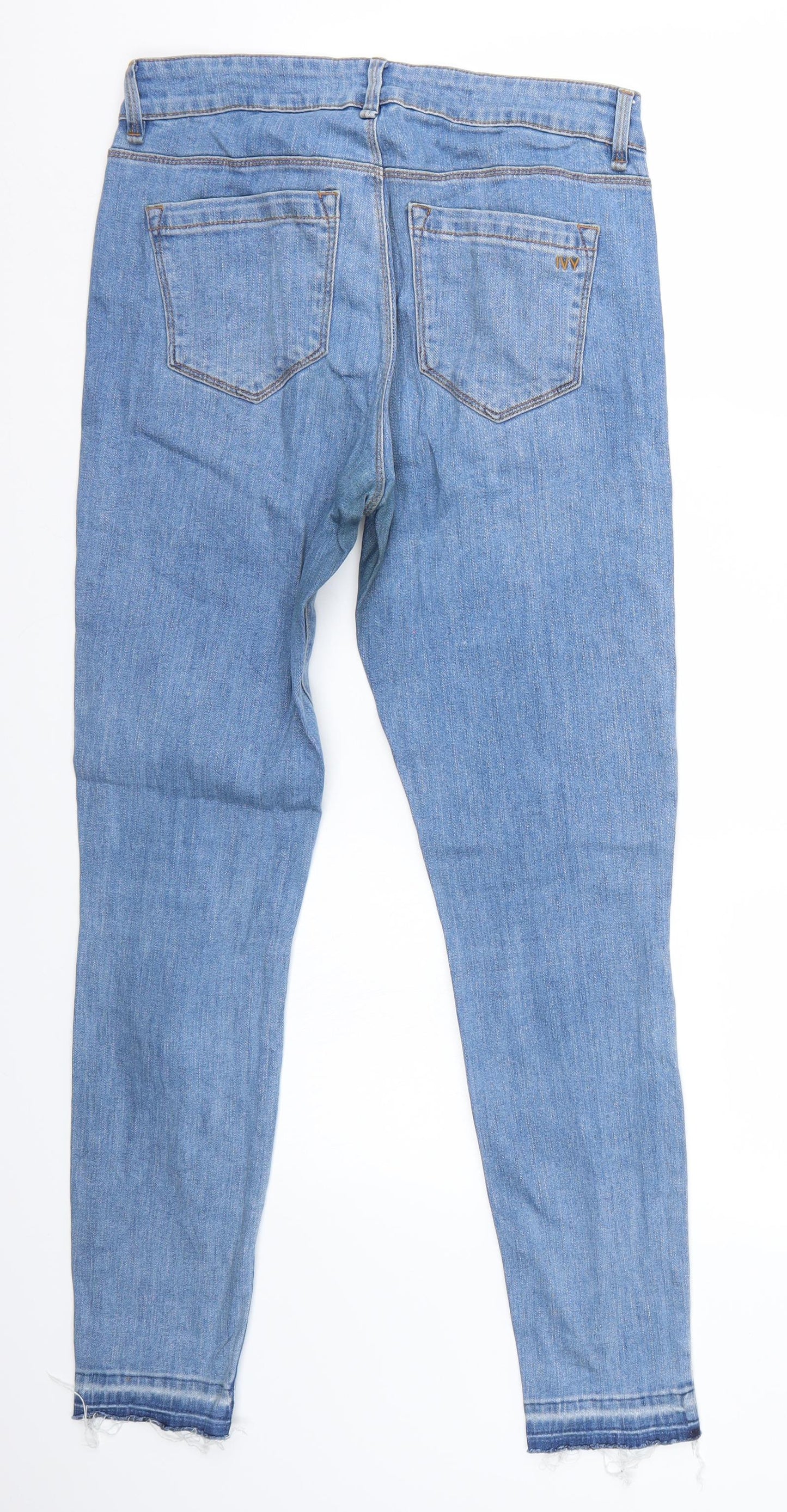 Ivy Womens Blue   Skinny Jeans Size 26 L29 in