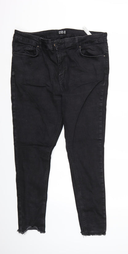 Even & Odd Womens Black   Straight Jeans Size 36 L28 in