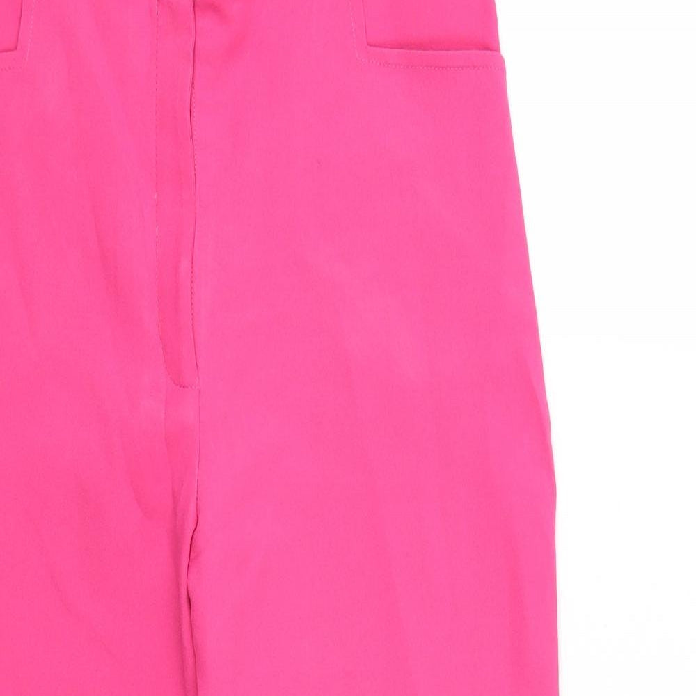 Here + There Womens Pink   Cropped Trousers Size 30 L23 in