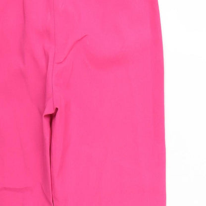 Here + There Womens Pink   Cropped Trousers Size 30 L23 in