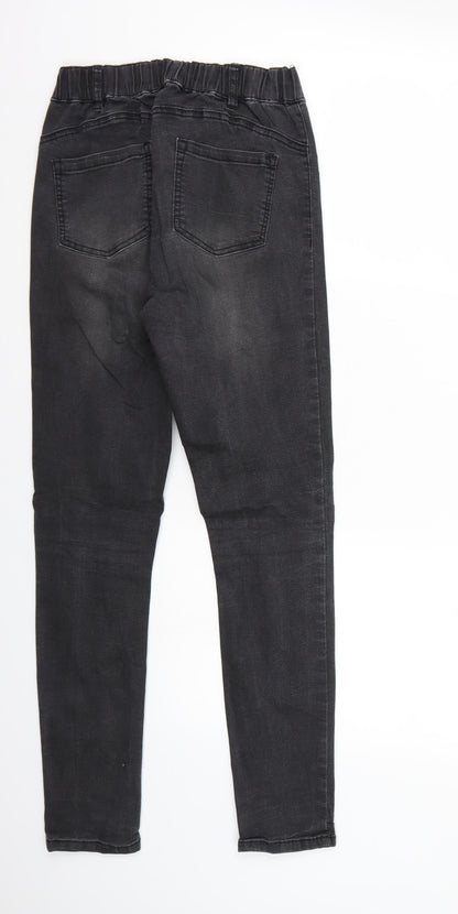 Magnum Womens Black   Straight Jeans Size 4 L29 in