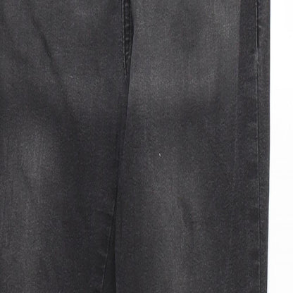 Magnum Womens Black   Straight Jeans Size 4 L29 in