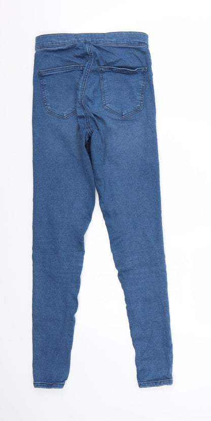 Topshop Womens Blue   Skinny Jeans Size 26 L28 in