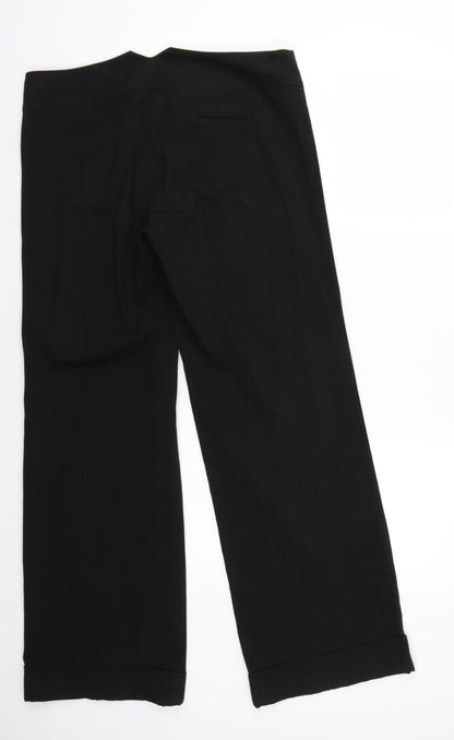 Womens UK Size 16 Evie Regular Fit  Black Trousers