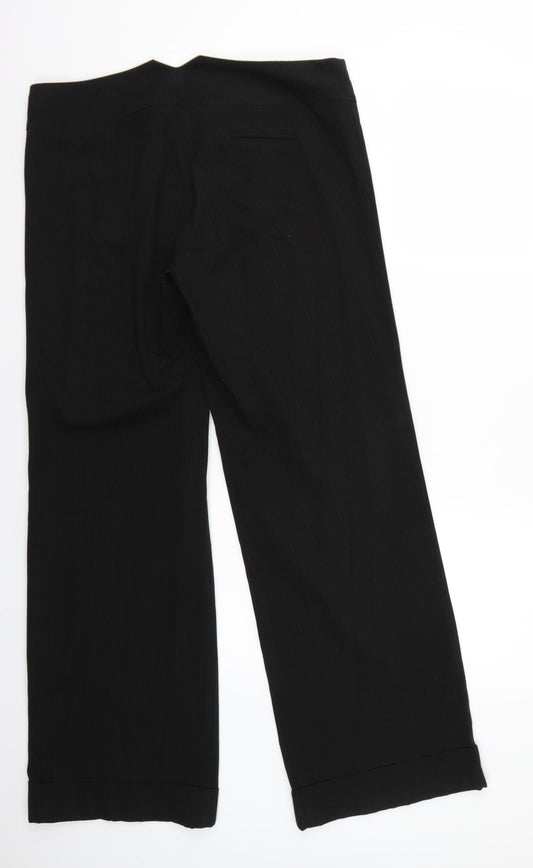 Womens UK Size 16 Evie Regular Fit  Black Trousers