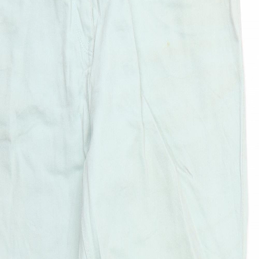 Womens UK Size  Blue motion Regular Fit Straight Green Jeans