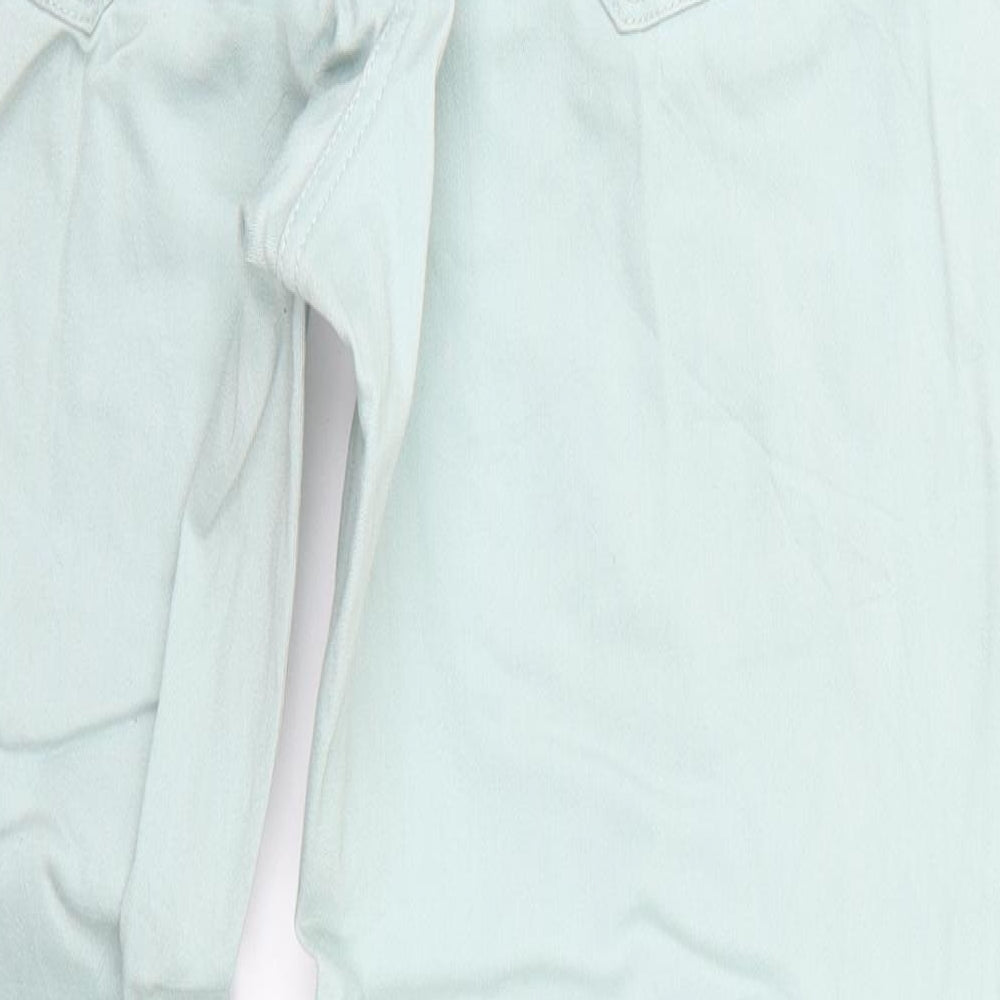 Womens UK Size  Blue motion Regular Fit Straight Green Jeans