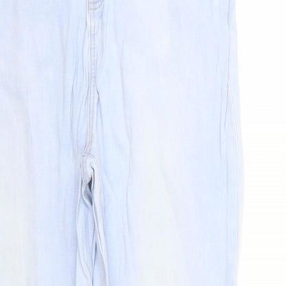 Womens UK Size 14 Preworn Regular Fit Skinny Blue Jeans