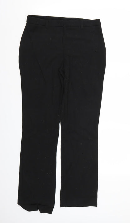 Womens UK Size 8 Dorothy Perkins Regular Fit  Black Trousers