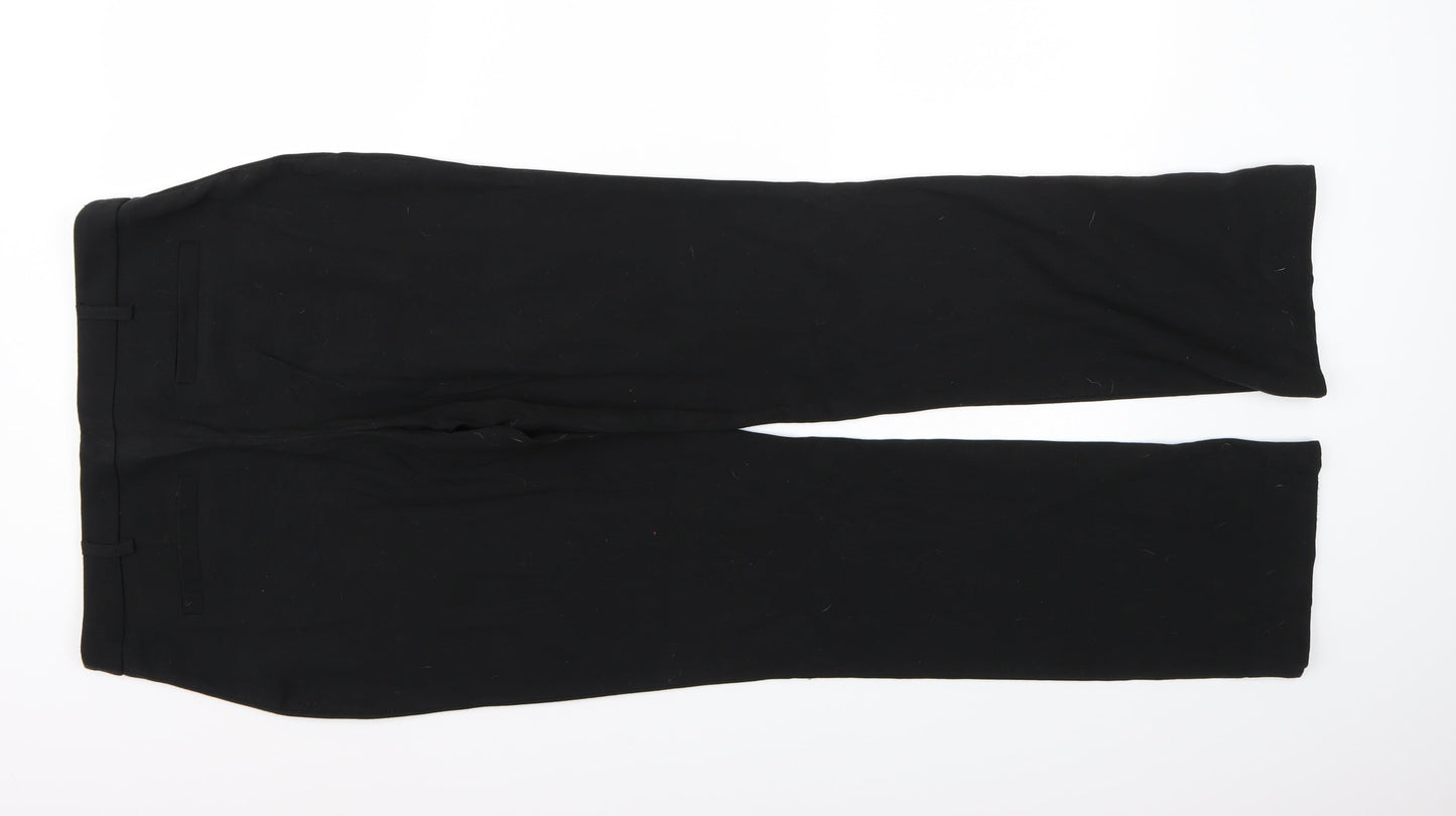 Womens UK Size 8 Dorothy Perkins Regular Fit  Black Trousers