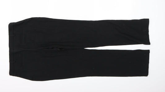 Womens UK Size 8 Dorothy Perkins Regular Fit  Black Trousers